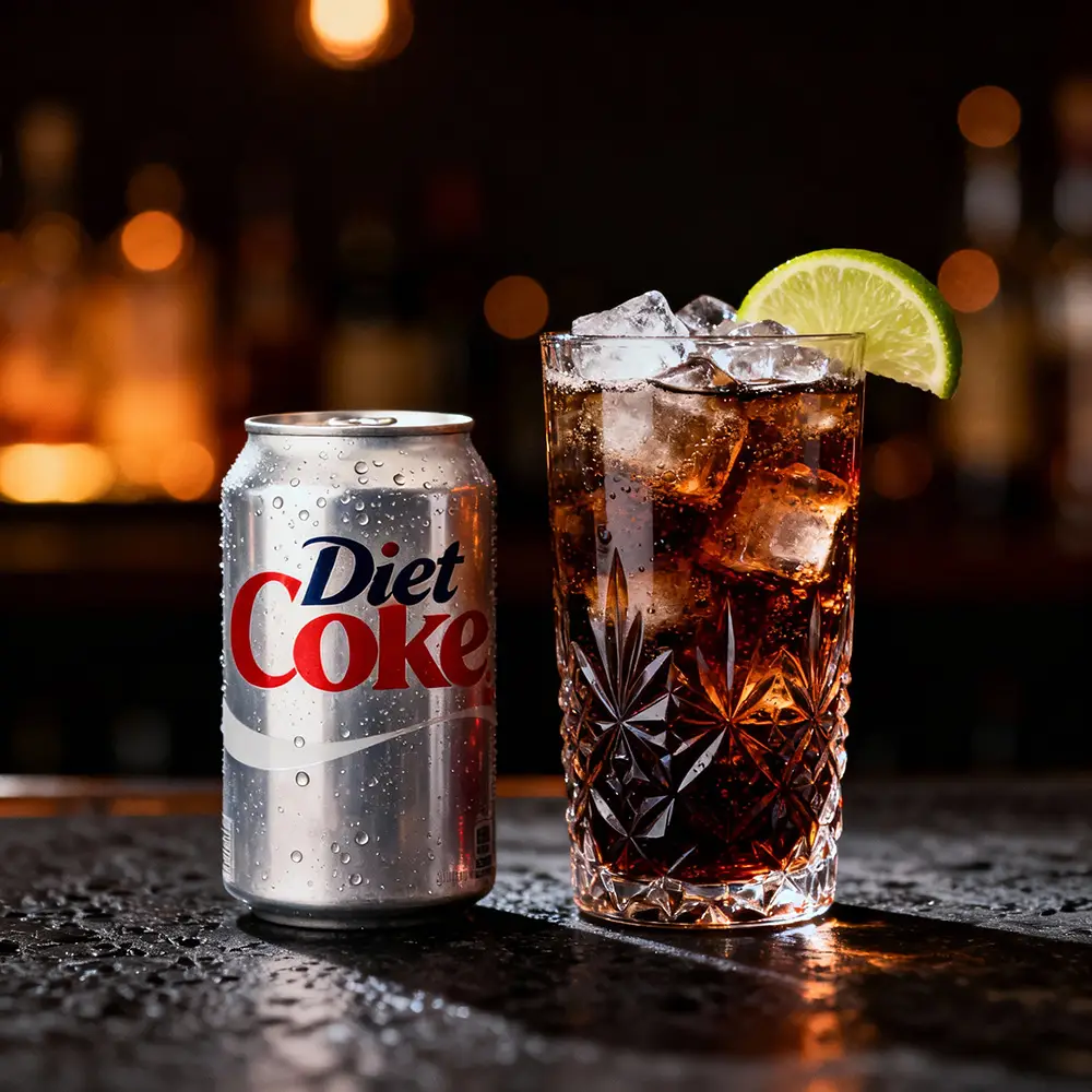 Lighter cola, same crisp bite.