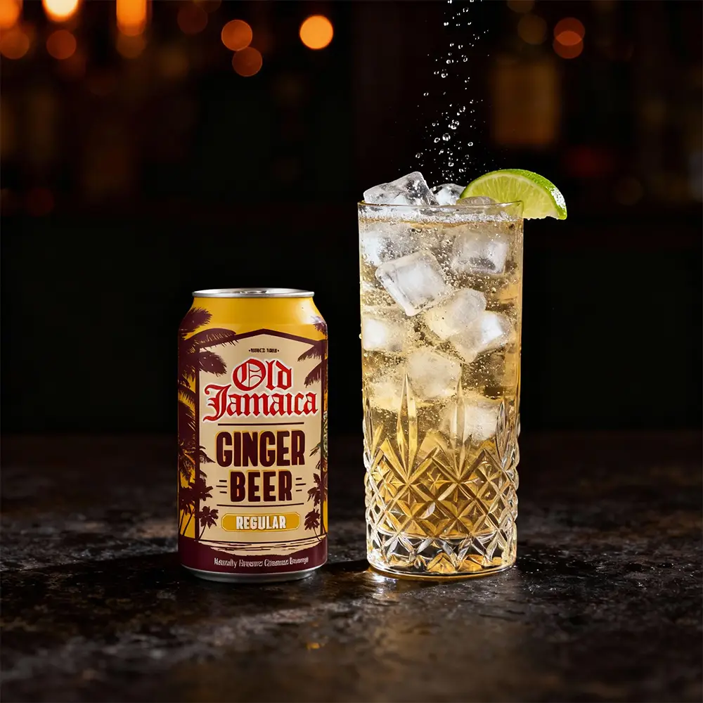 Fiery ginger kick, served ice-cold.